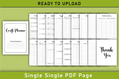 Craft Planner - CraftNest - Digital Crafting and Art
