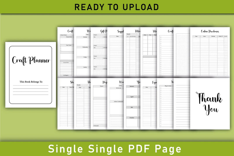 Craft Planner - CraftNest - Digital Crafting and Art
