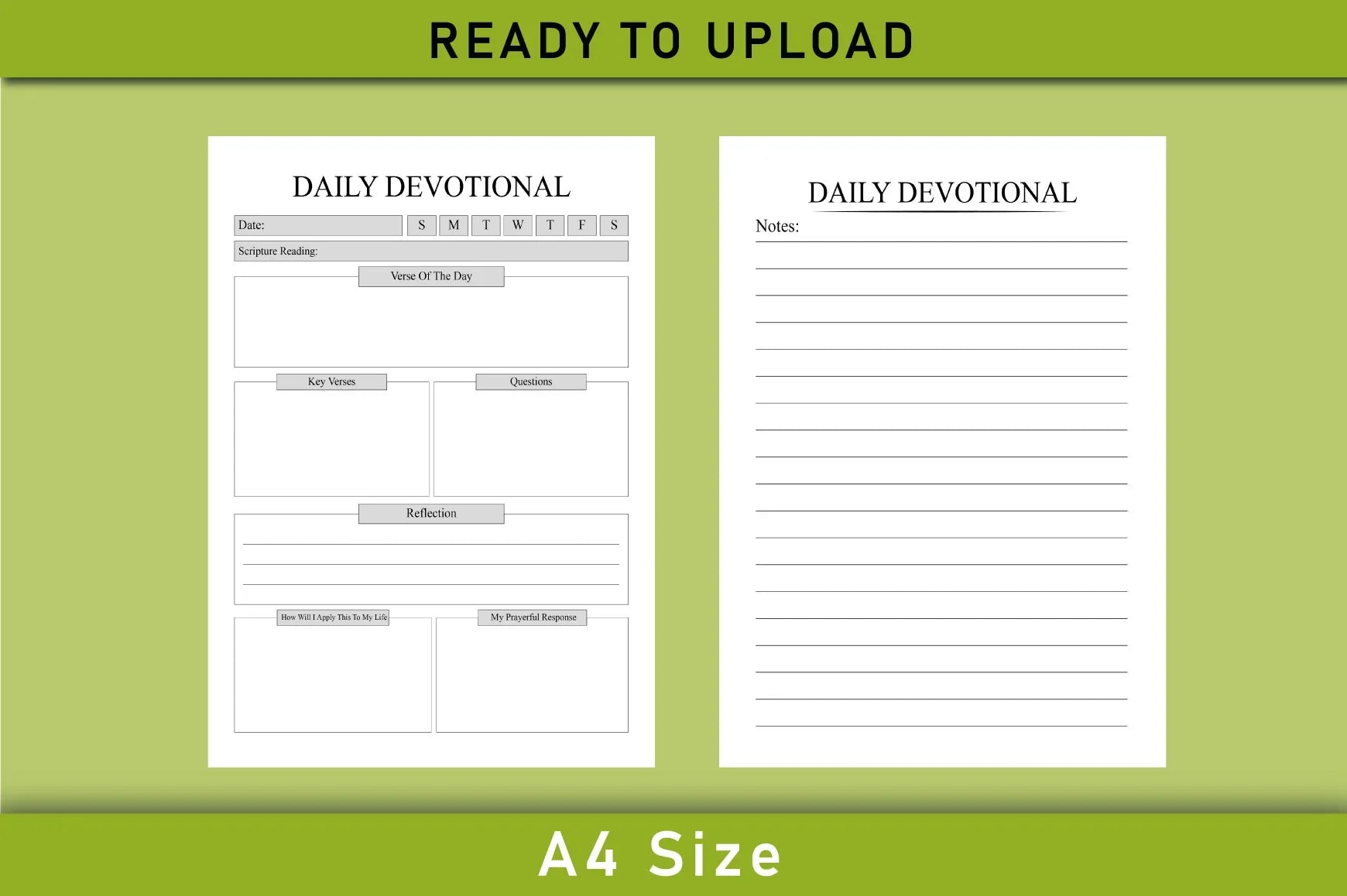 Daily Devotional Planner - CraftNest - Digital Crafting and Art