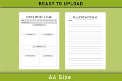 Daily Devotional Planner - CraftNest - Digital Crafting and Art