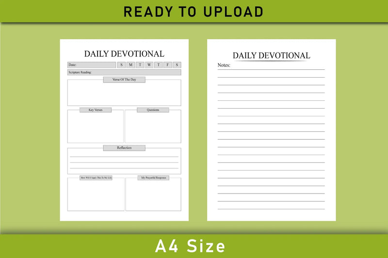 Daily Devotional Planner - CraftNest - Digital Crafting and Art