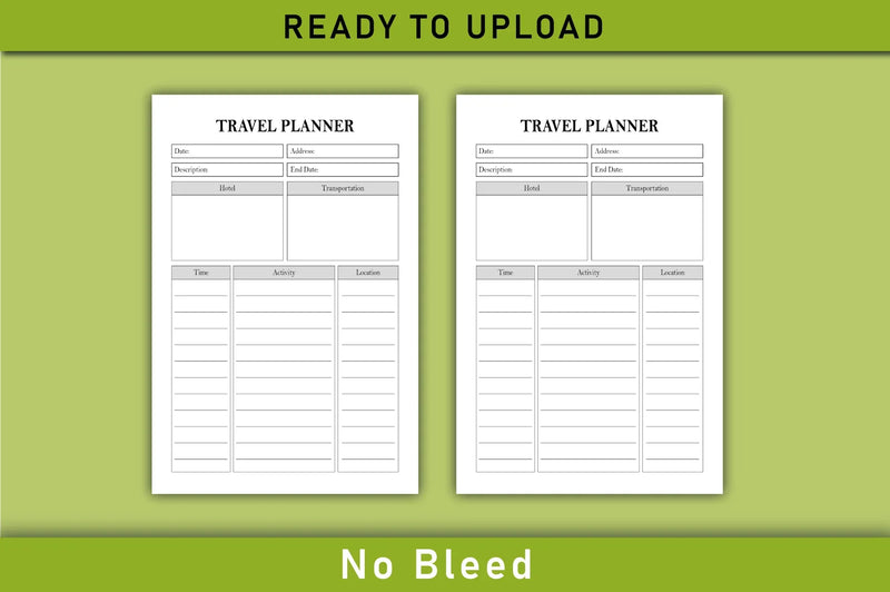 Travel Planner  Bundle - CraftNest - Digital Crafting and Art