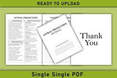 Astral Projection Planner - CraftNest - Digital Crafting and Art