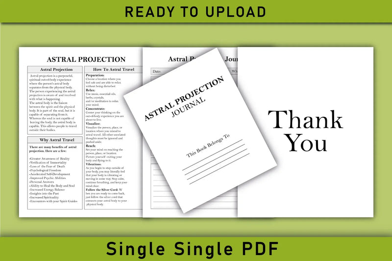 Astral Projection Planner - CraftNest - Digital Crafting and Art