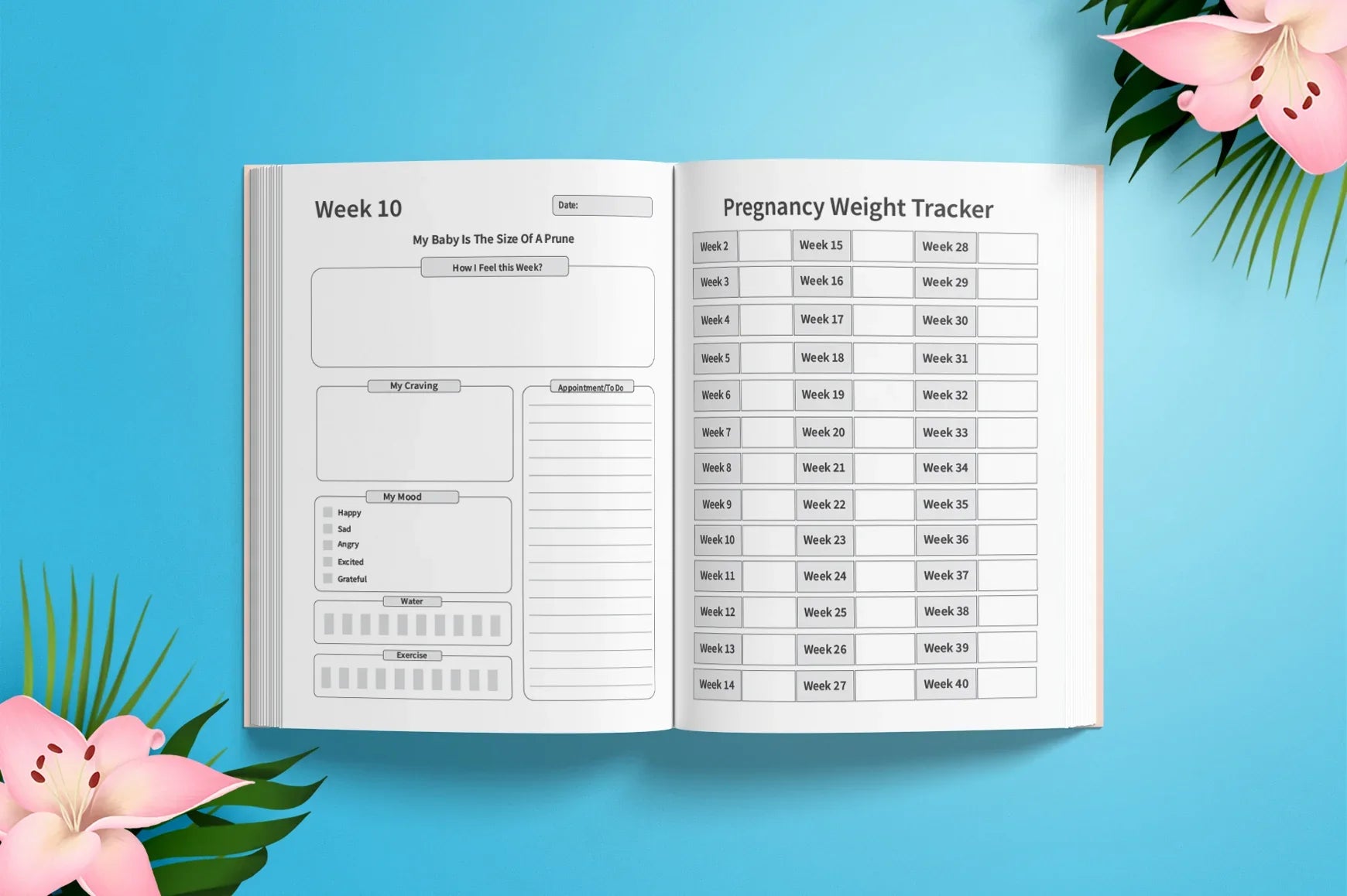 My Pregnancy Planner: Essential Guide Bundle - CraftNest - Digital Crafting and Art