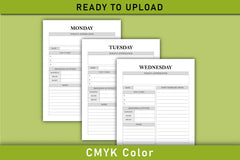 Anti Anxiety Planner - Printable Planner - CraftNest - Digital Crafting and Art