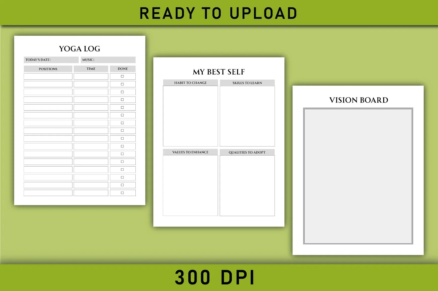 Vision Board Planner - CraftNest - Digital Crafting and Art