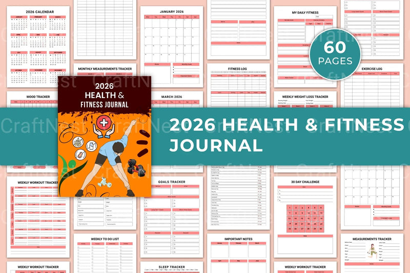 Health and Fitness Guide - CraftNest - Digital Crafting and Art