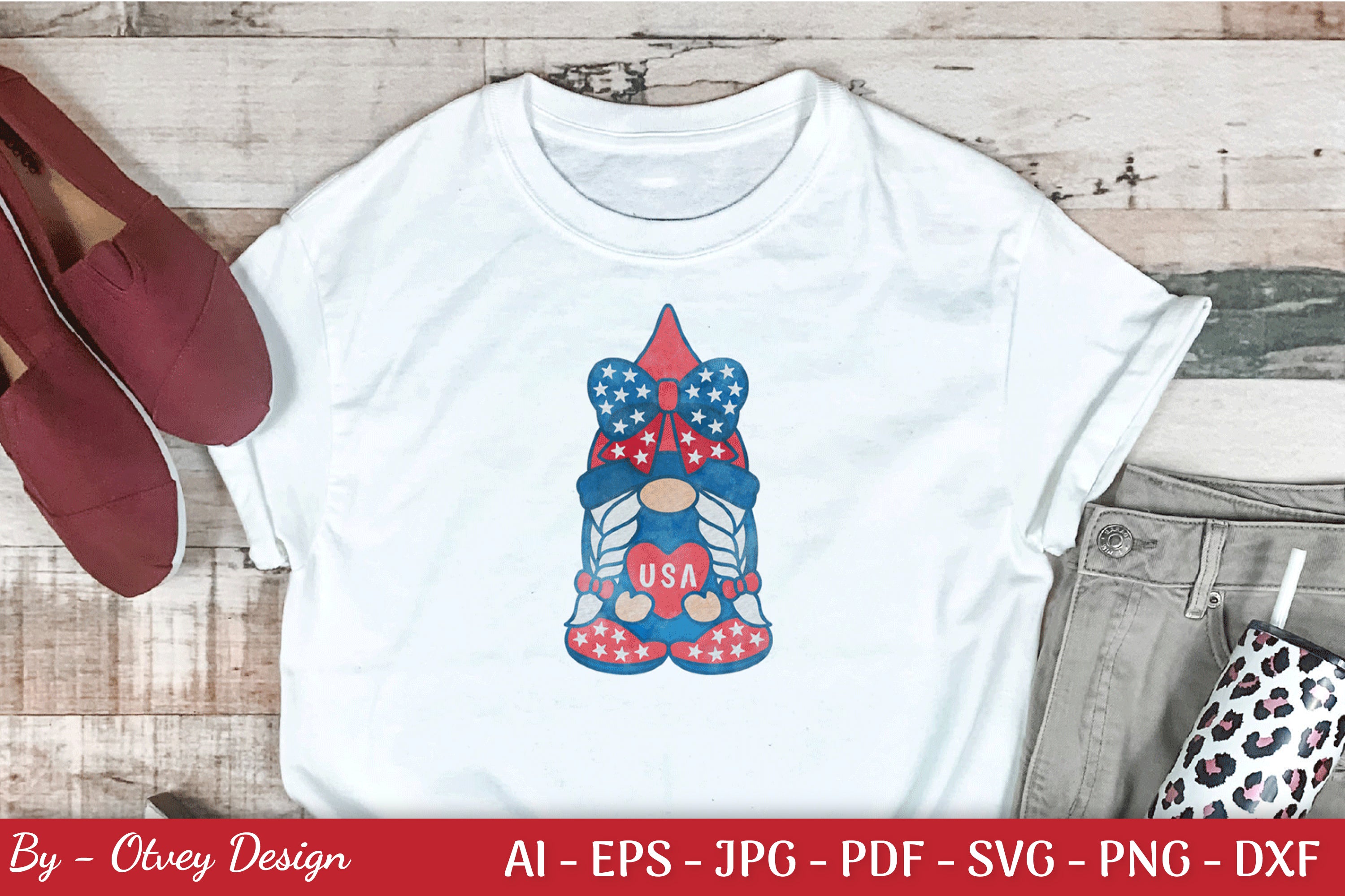 Patriotic T-Shirt SVG Bundle