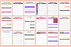 Mental Health Planner for Improved Well-being - CraftNest - Digital Crafting and Art