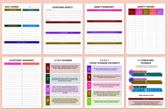 Mental Health Planner for Improved Well-being - CraftNest - Digital Crafting and Art