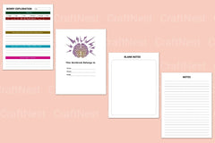 Mental Health Planner for Improved Well-being - CraftNest - Digital Crafting and Art