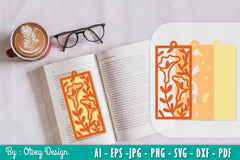 Flowers Bookmark SVG Bundle 2 - CraftNest - Digital Crafting and Art