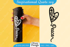 Inspirational Quote & Floral Hearts SVG Bundle 2 - CraftNest - Digital Crafting and Art