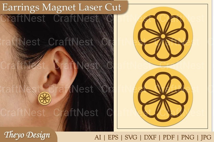 Earrings Magnet0 from Earrings Magnet SVG