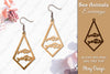 Sea Animals Earrings Laser Cut SVG Bundle