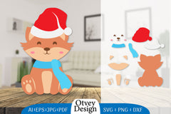 Animals Christmas SVG Bundle 1 - CraftNest - Digital Crafting and Art