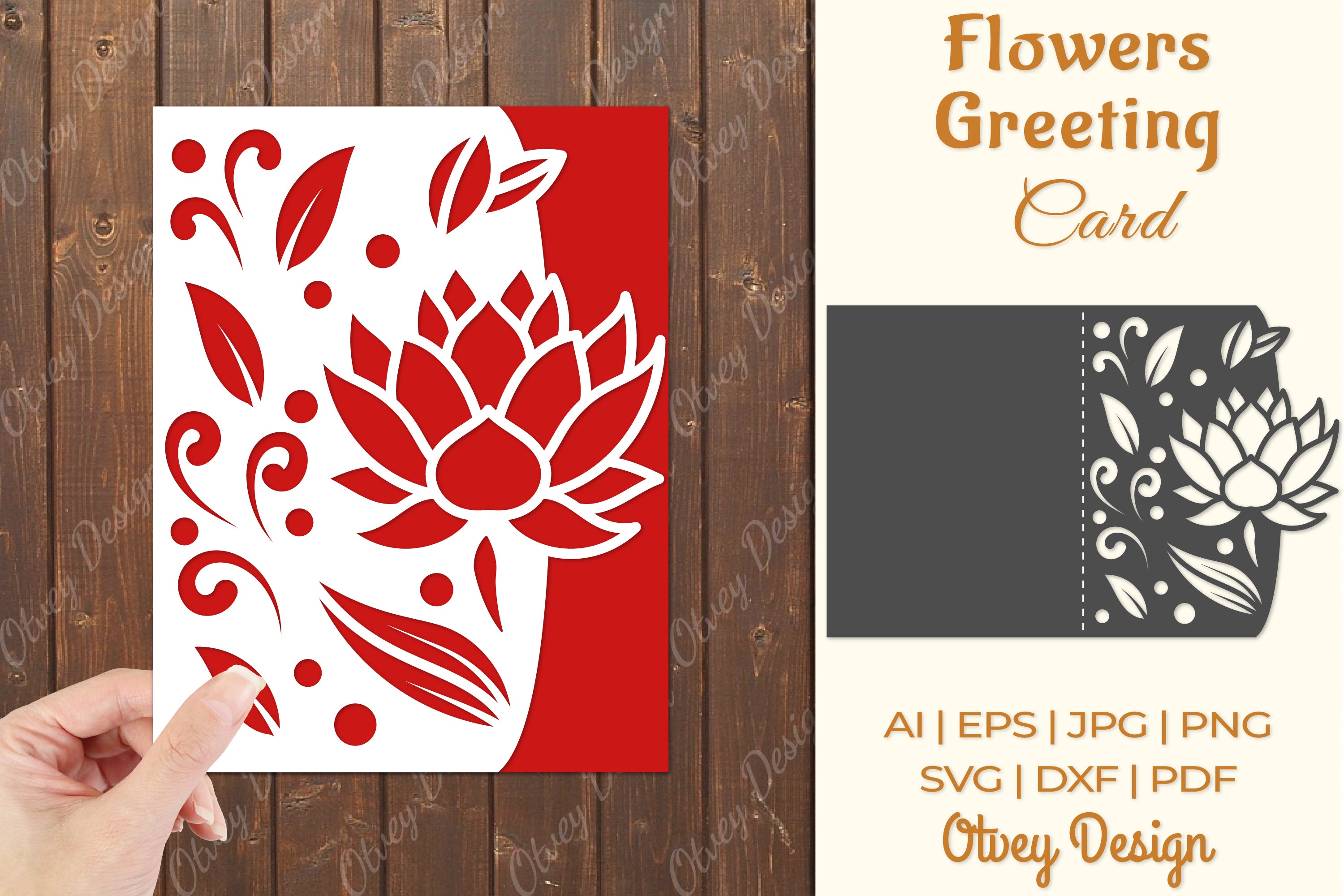 Flowers Card Cover Paper Cut SVG Bundle 2 - CraftNest - Digital Crafting and Art