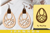Flower Earring Laser Cut SVG Bundle