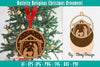 Nativity Religious Christmas Ornament SVG Bundle