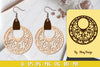 Earrings Mandala SVG Bundle