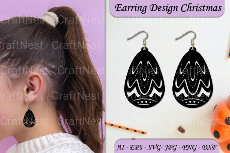 Earrings SVG Bundle