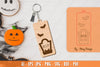 Halloween Keychain Laser Cut SVG Bundle