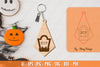 Halloween Keychain Laser Cut SVG Bundle