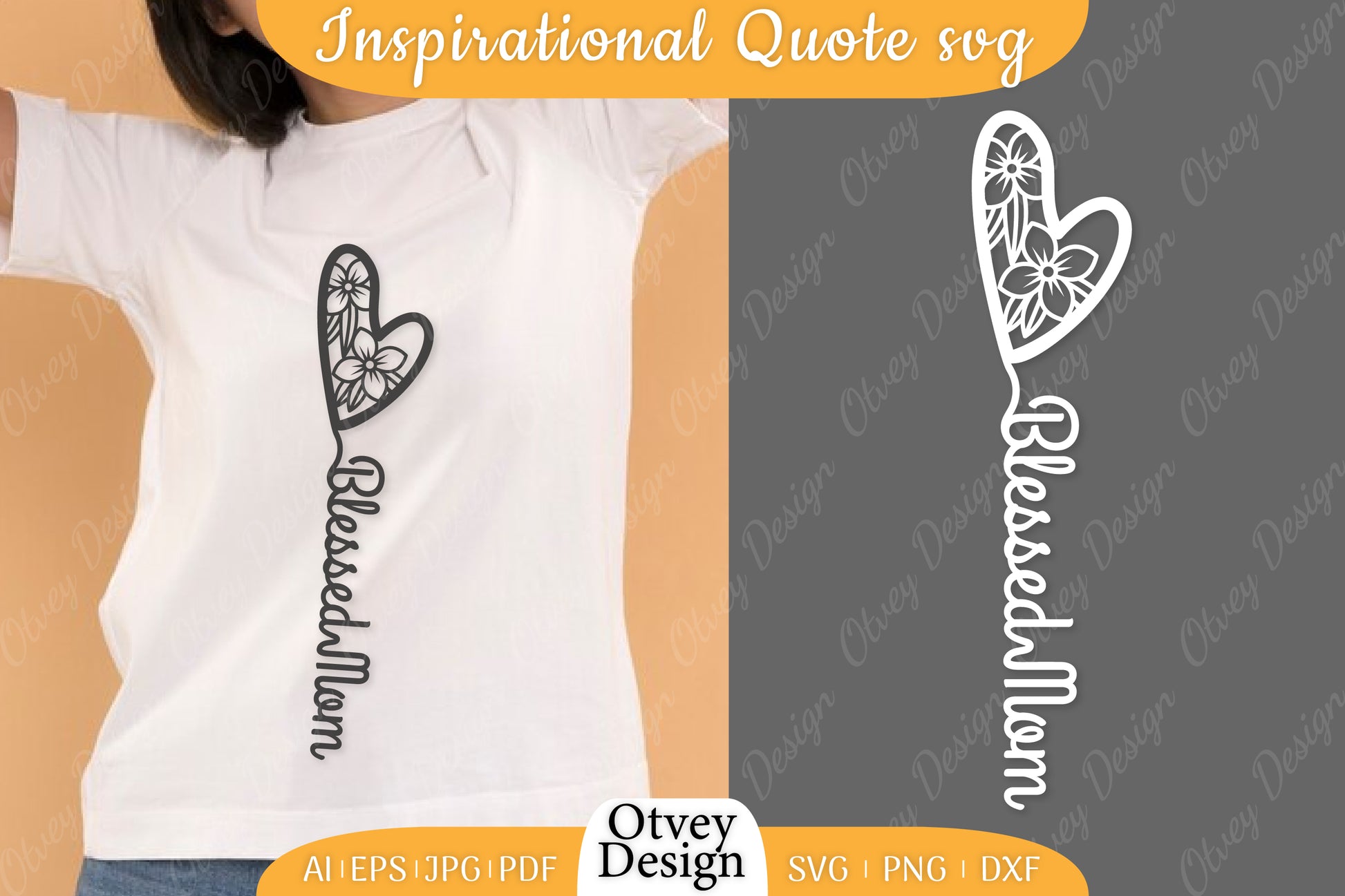 Mother's Day Love Floral Designs Gifts for Mom SVG Bundle 2 - CraftNest - Digital Crafting and Art