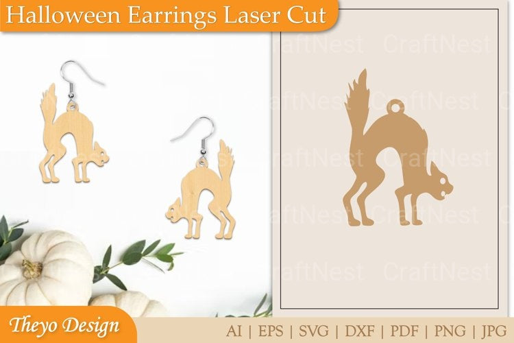 Halloween Earrings SVG Bundles