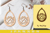 Flower Earring Laser Cut SVG Bundle