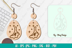 Flower Earring SVG Bundle 74 - CraftNest - Digital Crafting and Art