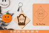 Halloween Keychain Laser Cut SVG Bundle