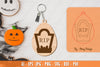 Halloween Keychain Laser Cut SVG Bundle