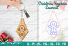 Christmas Keychain Lasercut SVG Bundle