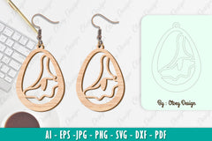 Flower Earring SVG Bundle 14 - CraftNest - Digital Crafting and Art