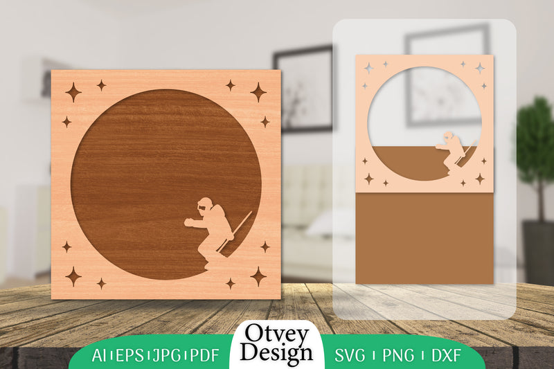 Ski Laser Cut Photo Frame SVG Bundle 1 - CraftNest - Digital Crafting and Art