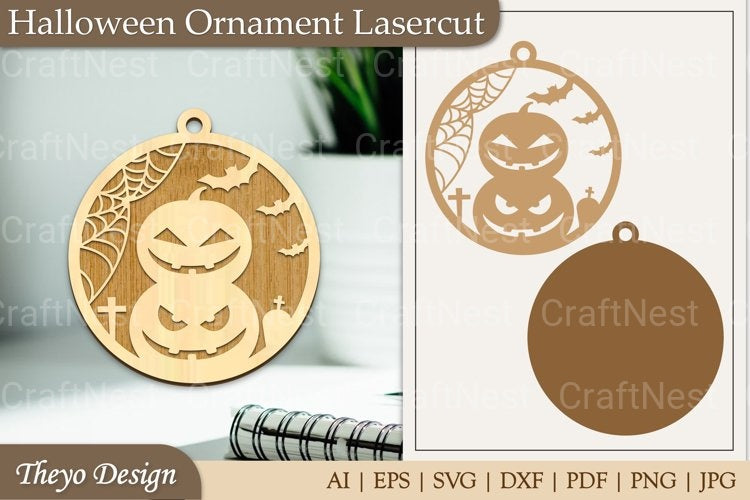 Ornament Halloween SVG Bundle