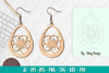 Flower Earring SVG Bundle