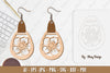 Flower Earring SVG Bundle