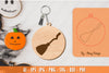 Halloween Keychain Laser Cut SVG Bundle