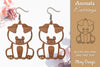 Animal Earrings SVG Bundle