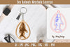 Keychain Sea Animals Laser Cut SVG Bundle