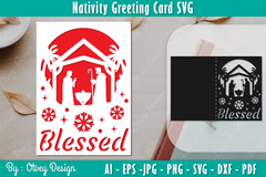 Nativiti Greeting Card SVG Bundle 3 - CraftNest - Digital Crafting and Art