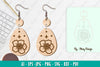 Flower Earring SVG Bundle