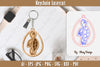 Keychain Sea Animals Laser Cut SVG Bundle