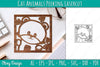 Animals Peeking Lasercut SVG Bundle