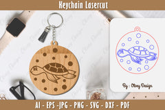 Keychain Sea Animals Laser Cut SVG Bundle 16 - CraftNest - Digital Crafting and Art