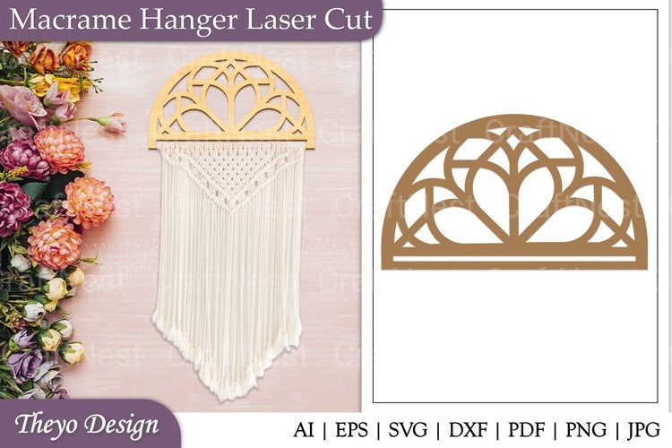 Macrame Laser Cut SVG Bundle