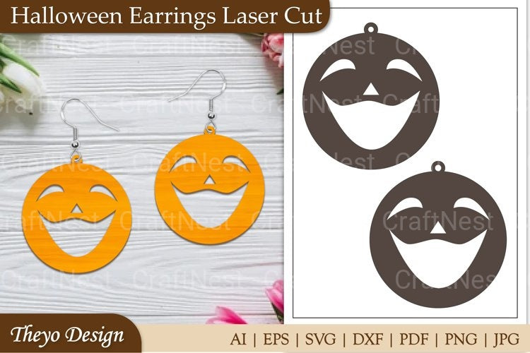 Halloween Earrings: Spooky SVG Bundles